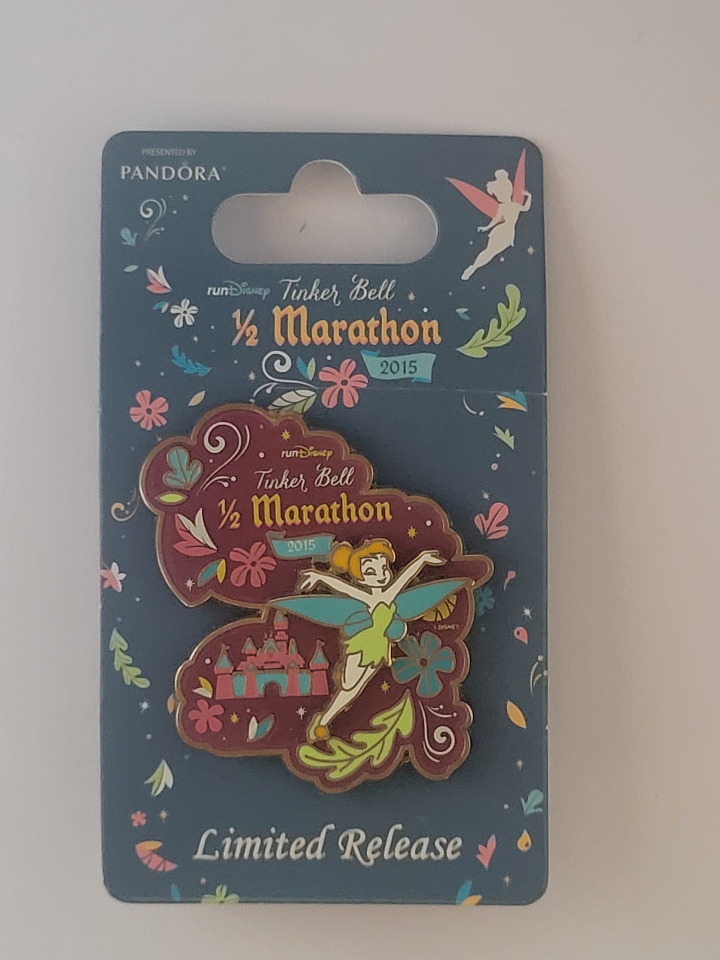 DLR runDisney Pin - 2015 Tinker Bell Half Marathon Weekend - Half Marathon - Tinker Bell LR