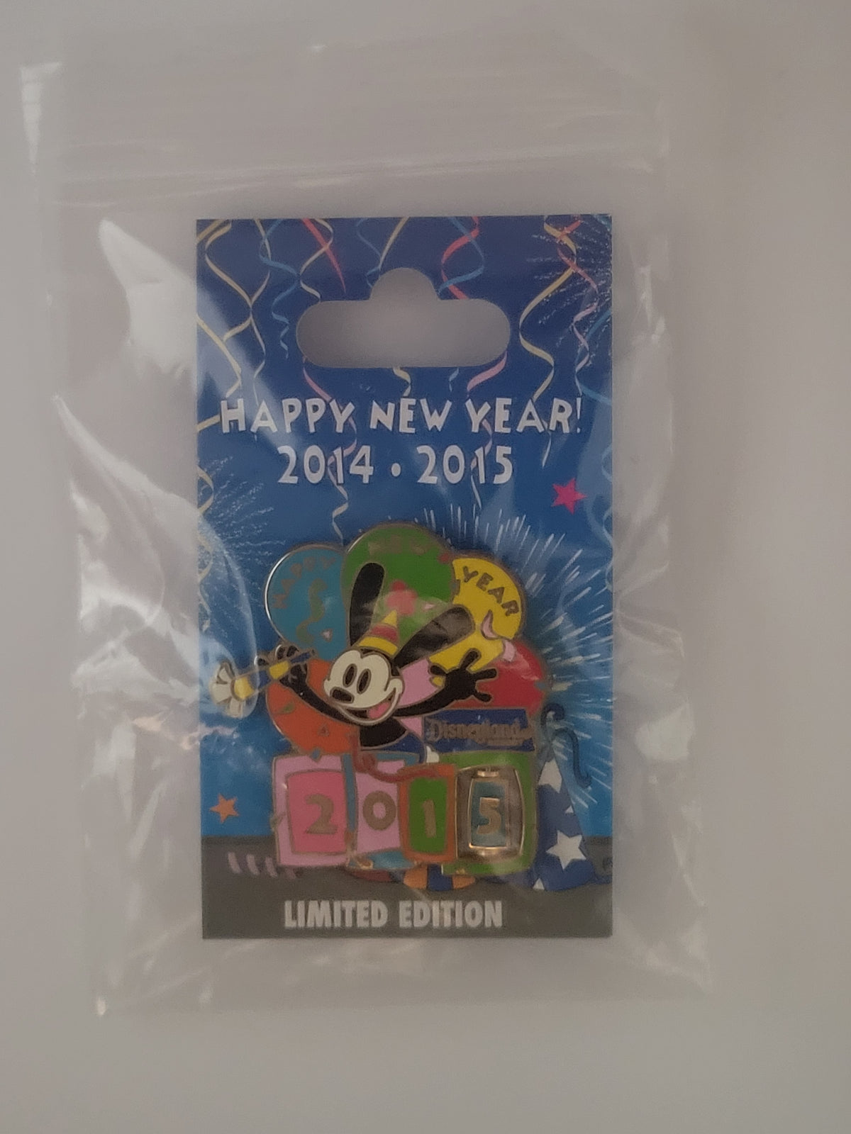 Disney Parks Pin - 2015 New Years - Oswald LE 2500