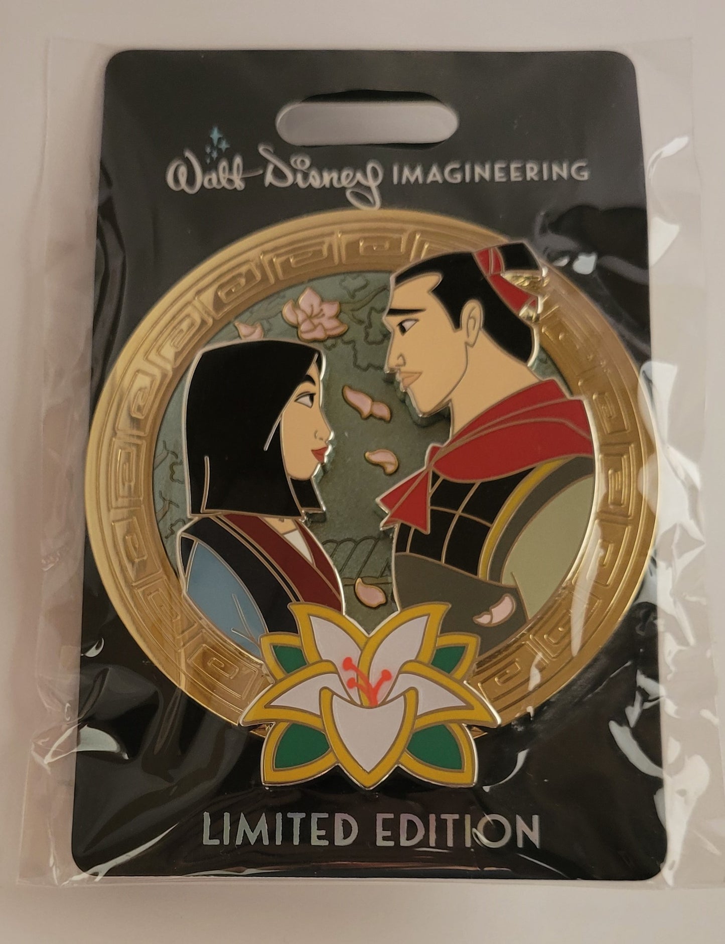 WDI Disney Pin - Mulan 25th Anniversary - Mulan and Li Shang LE 300
