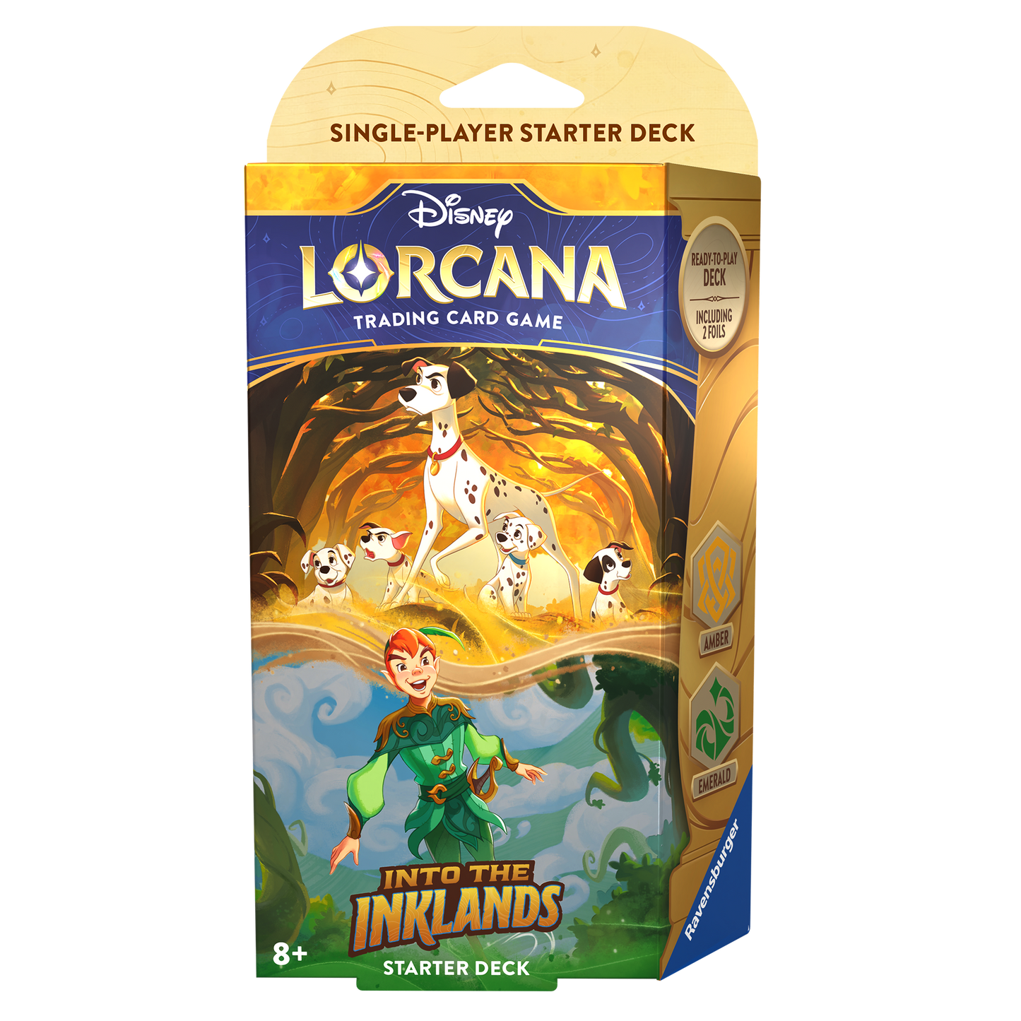 Disney Lorcana: Into the Inklands Starter Deck (Amber & Emerald)