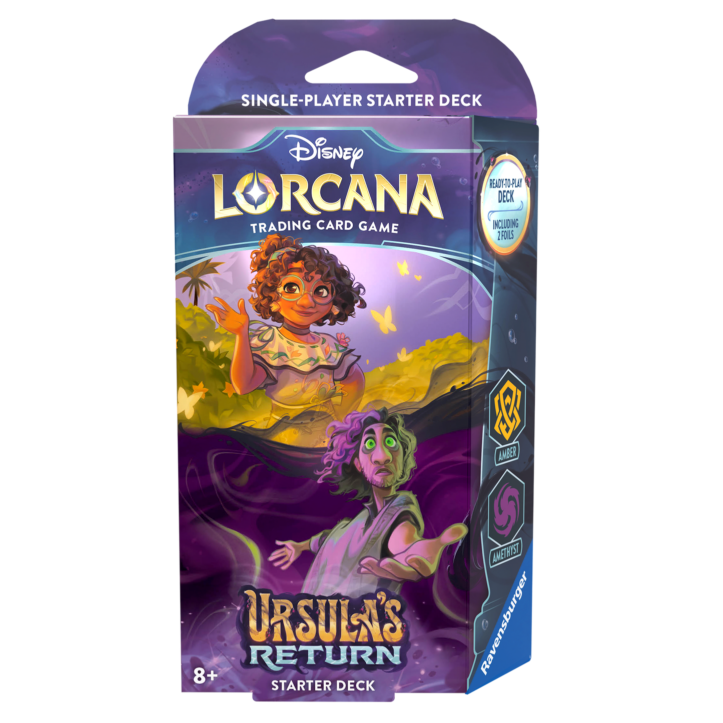 Disney Lorcana: Ursula's Return Starter Deck (Amber & Amethyst)