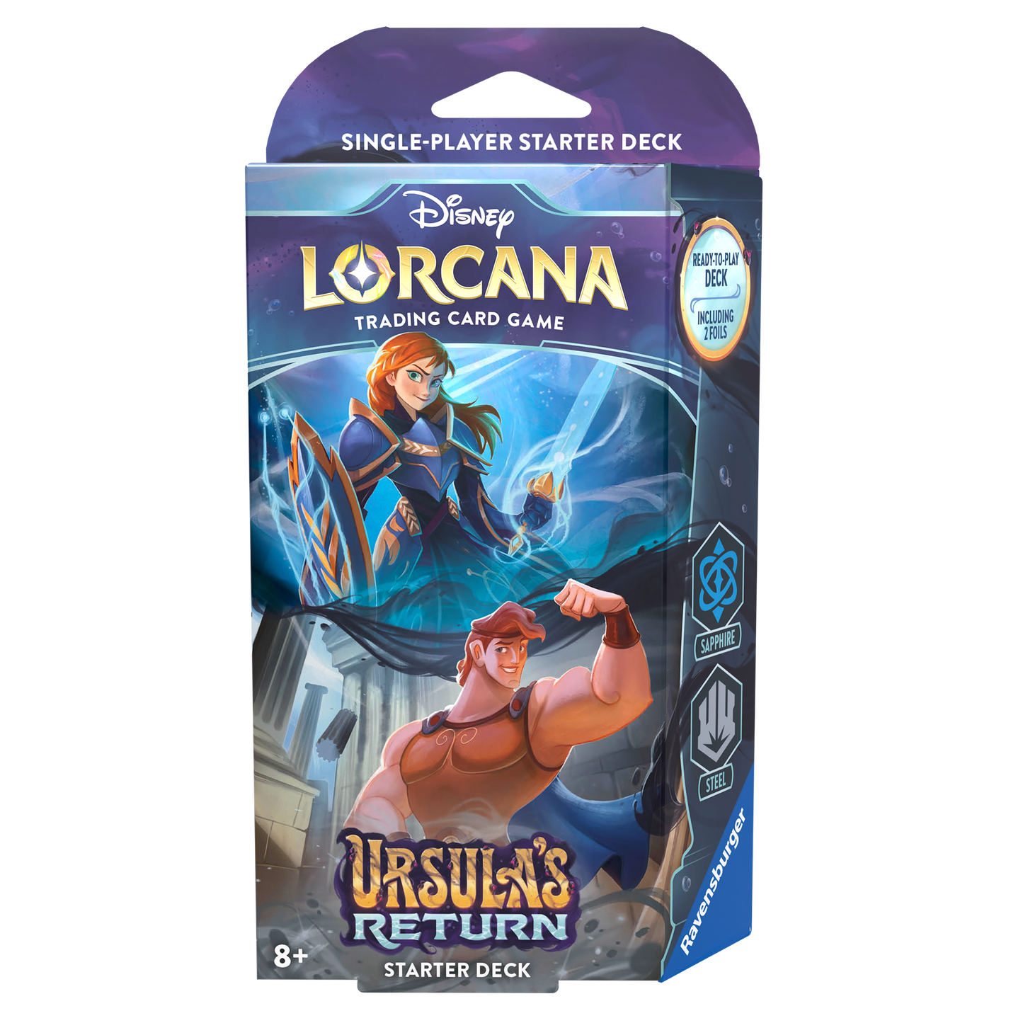 Disney Lorcana: Ursula's Return Starter Deck (Sapphire & Steel)