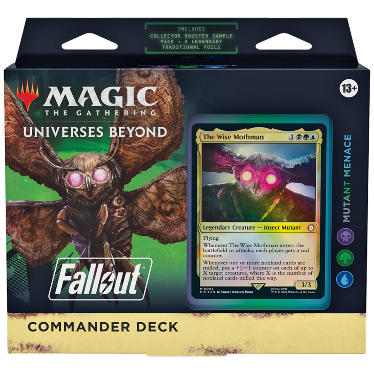 Universes Beyond: Fallout Commander Deck - Mutant Menace