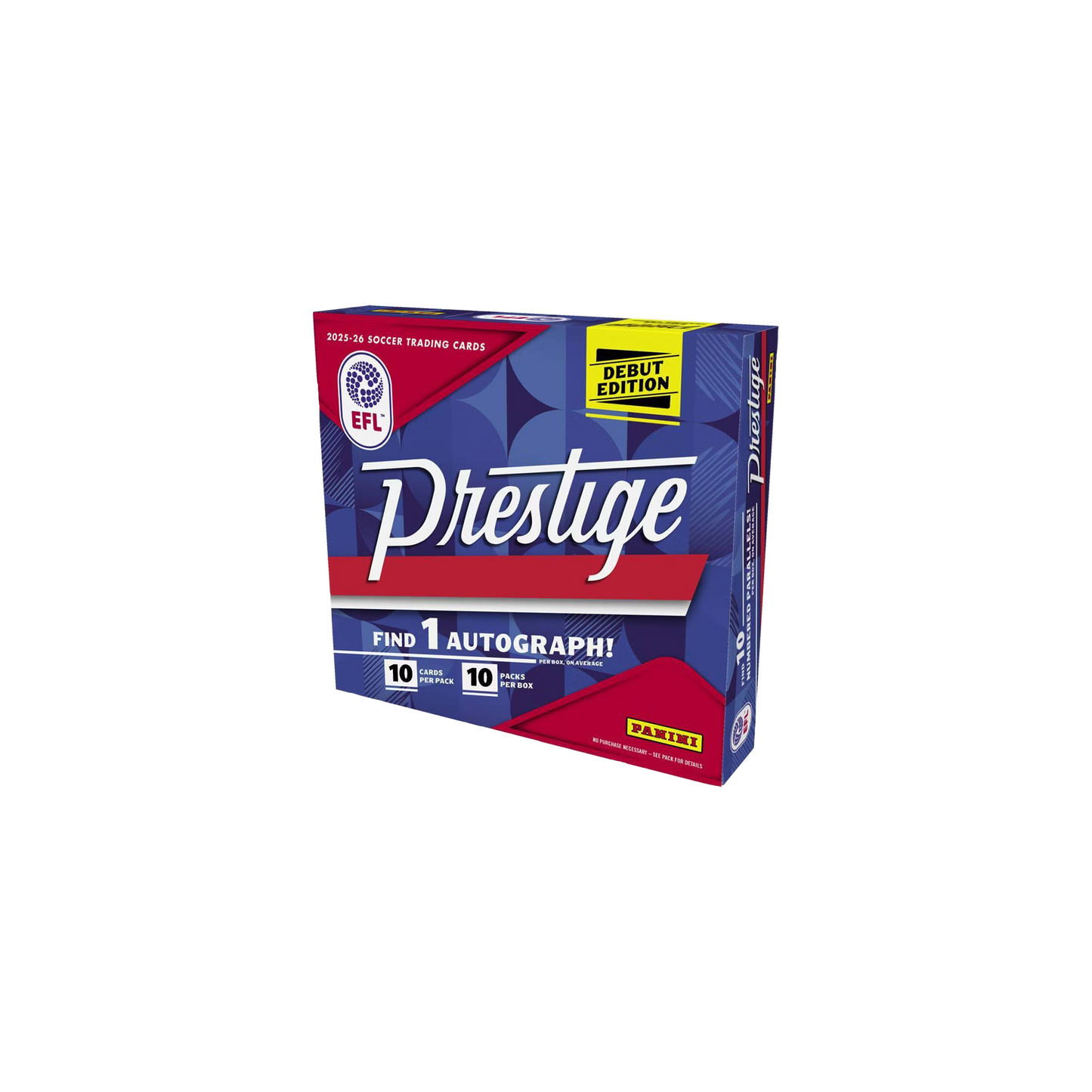Panini Prestige EFL Soccer 2025/2026 Hobby Preferred Box
