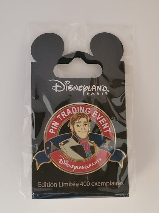 DLP Disney Pin - Let It Snow - Trading Event Logo - Hans from Frozen LE 400