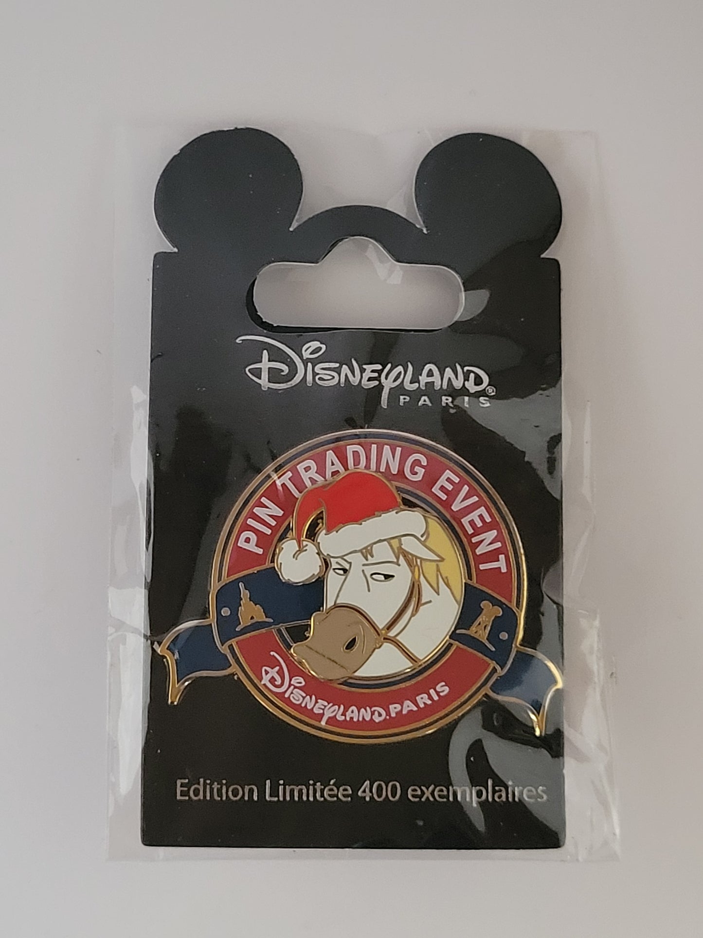 DLP Disney Pin - Christmas of Rapunzel - Trading Event Logo - Maximus from Tangled LE 400