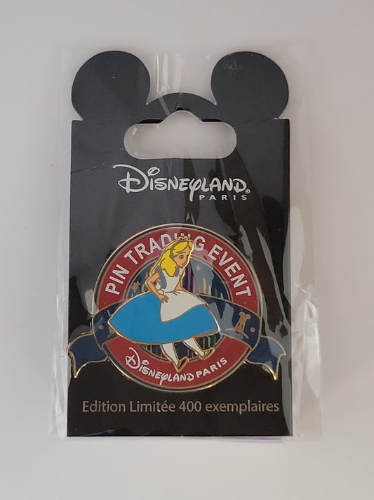 DLP Disney Pin - Disney Dreams - Trading Event Logo - Alice in Wonderland LE 400