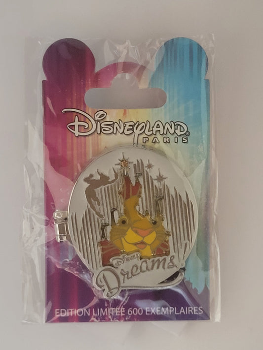 DLP Disney Pin - Disney Dreams - Simba from Lion King LE 600