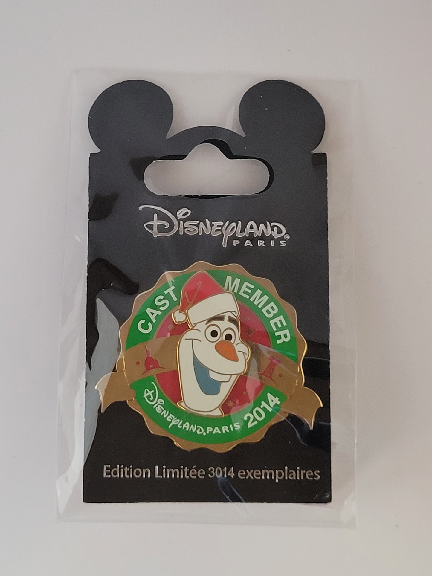 DLP Disney Pin - Trading Night Logo - Cast Member - Olaf from Frozen LE 3014