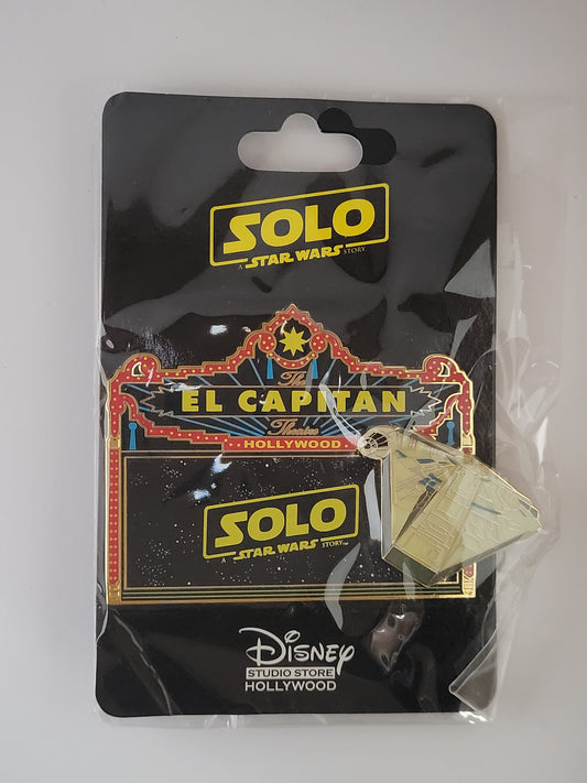 DSSH DSF Disney Pin - Marquee - Star Wars Solo LE 500