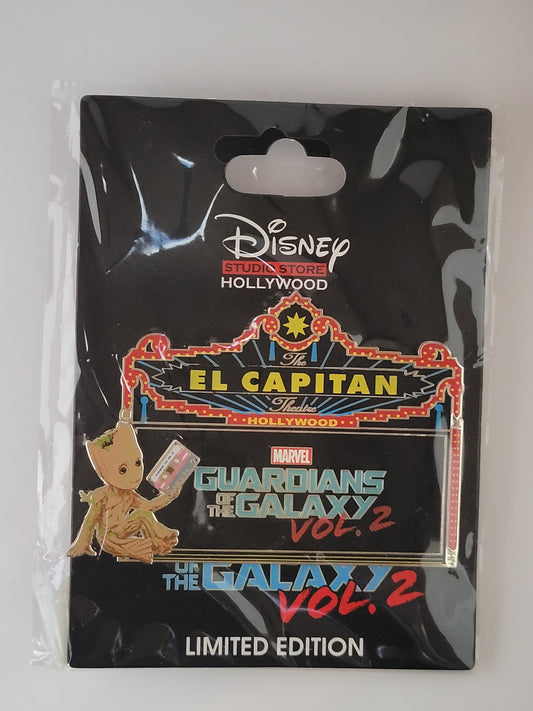 DSSH Disney Pin - Marquee - Marvel Guardians of the Galaxy vol 2 - Groot LE 1500