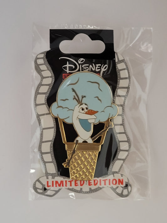 DSSH DSF Disney Pin - Ice Cream Hot Air Balloon - Olaf from Frozen LE 400