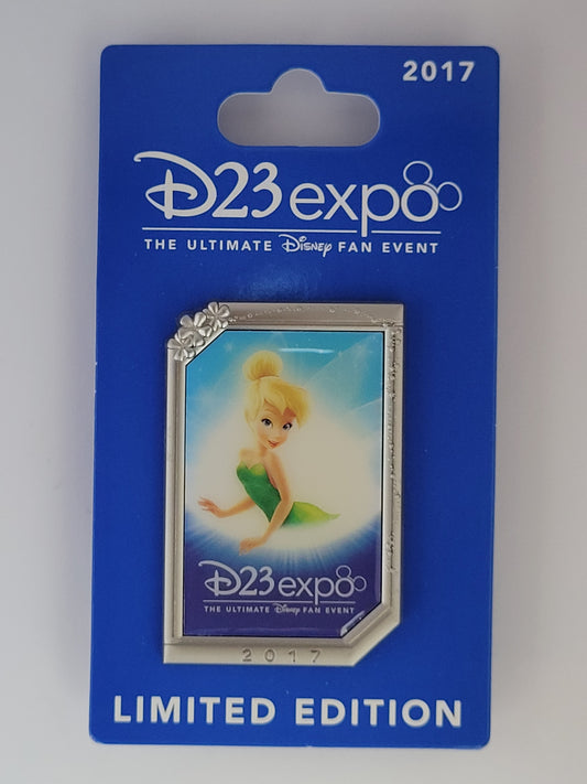 Disney Pin D23 Expo 2017 - Event Logo - Tinker Bell from Peter Pan LE 750