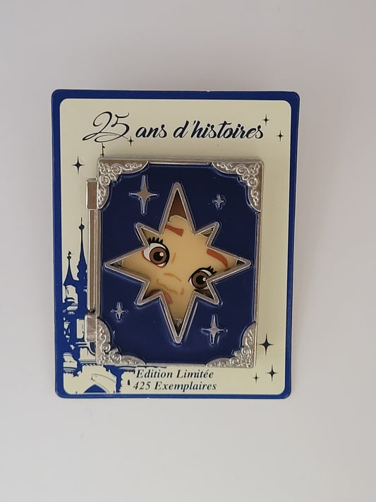 DLP Disney Pin - 25 Ans d'Histoires - Hinged - Young Moana LE 425