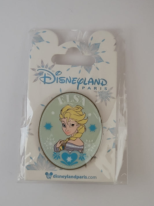 DLP Disney Pin - Frozen Medallion - Elsa