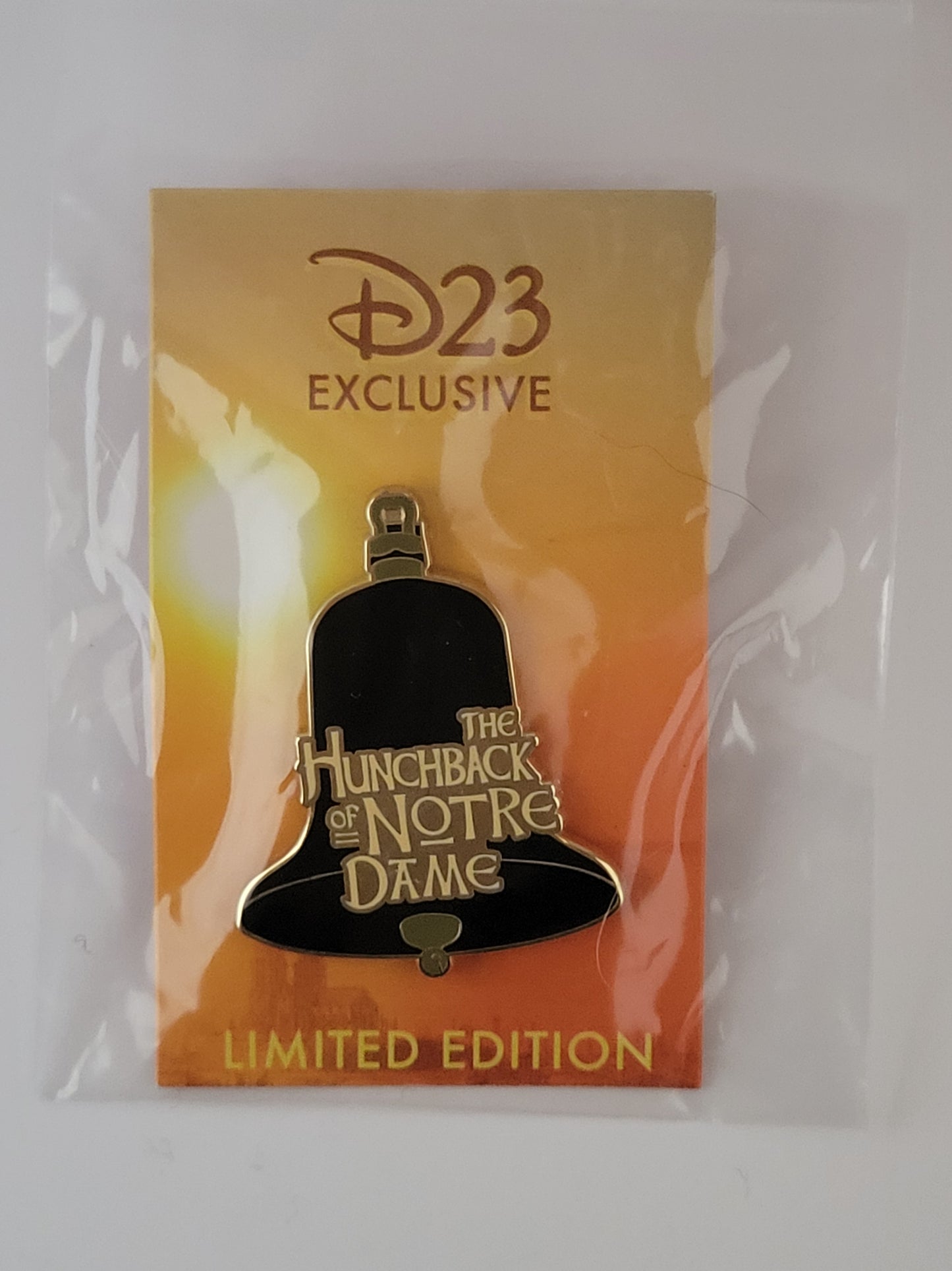 D23 Disney Pin - Theatrical Production - Hunchback of Notre Dame LE 600
