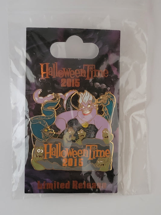DLR Disney Pin - Halloweentime - Ursula from Little Mermaid LR