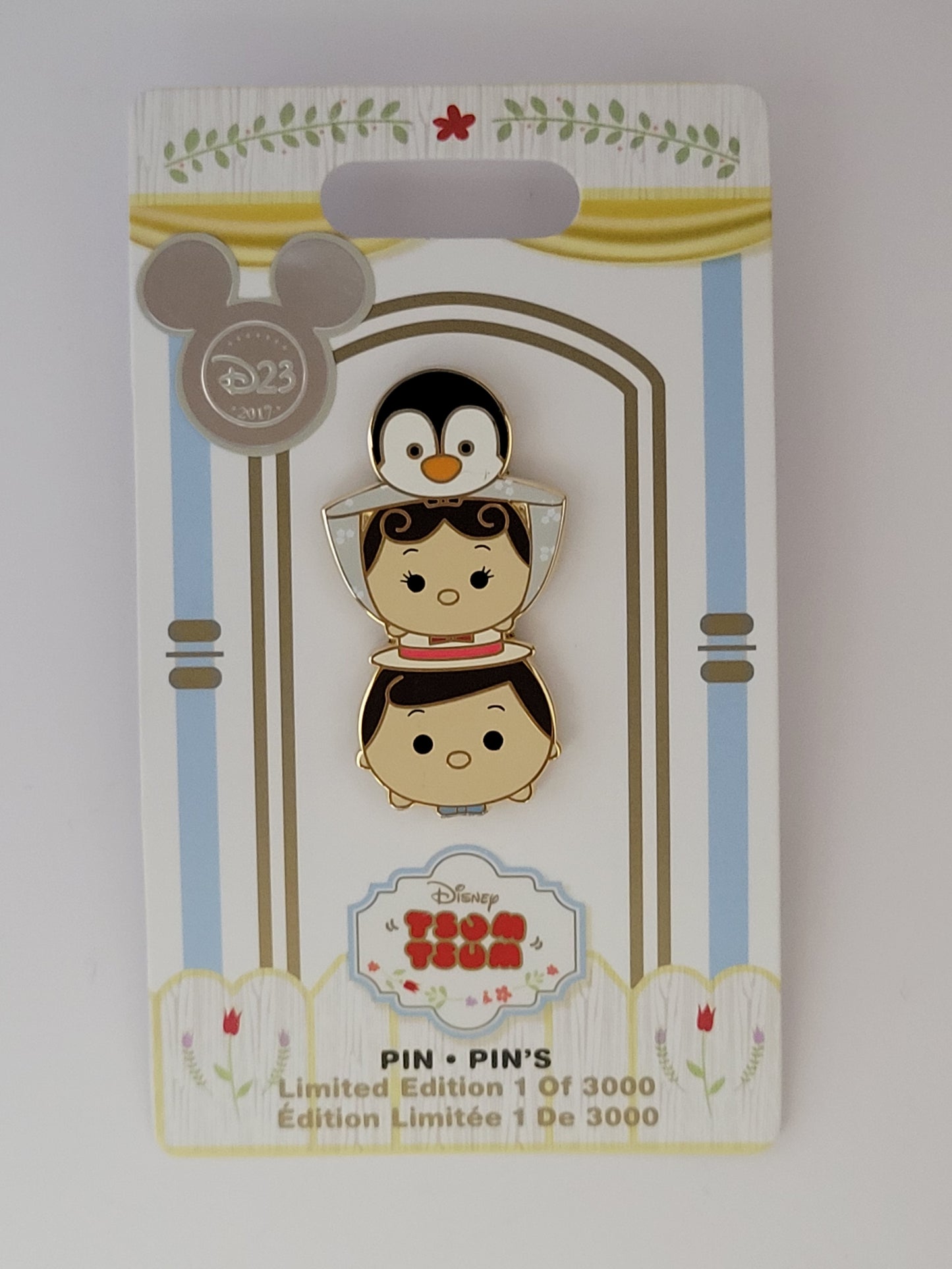 D23 Expo 2017 Disney Pin - Mary Poppins Tsum Tsum LE 3000