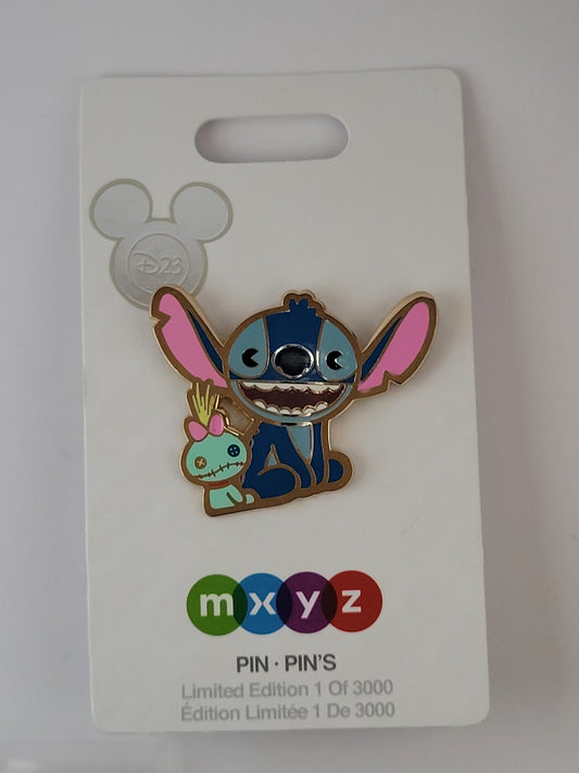 D23 Expo 2017 Disney Pin - Stitch MXYZ LE 3000