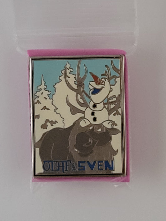 Disney Parks Pin - Frozen Starter Set - Olaf and Sven