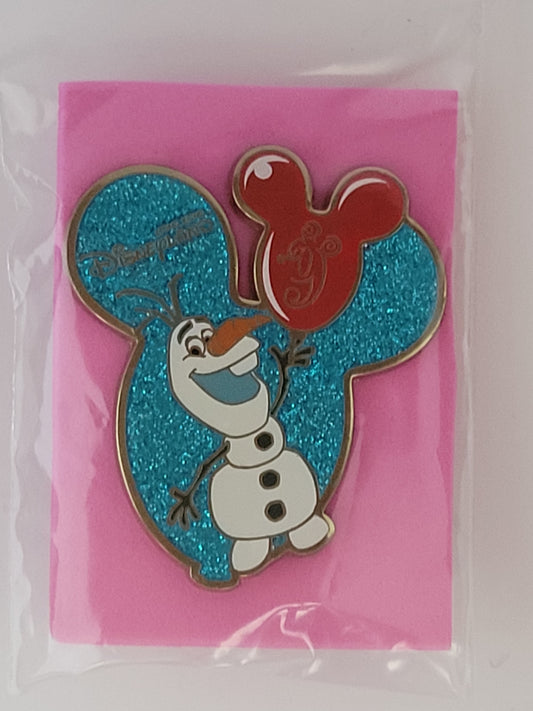 HKDL Disney Pin - 9th Anniversary Balloon - Olaf from Frozen LE 300