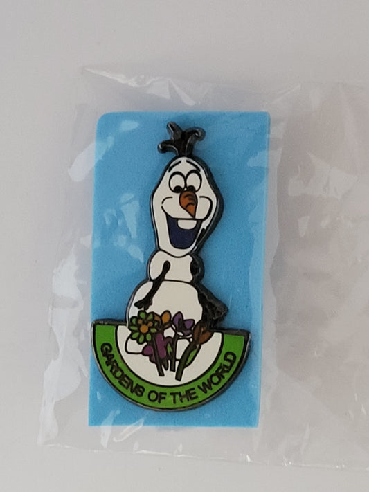 WDW Disney Pin - Gardens of the World Tour - Olaf from Frozen