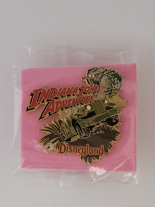 DLR Disney Pin - Attraction Series - Indiana Jones Adventure (OLD HTF)