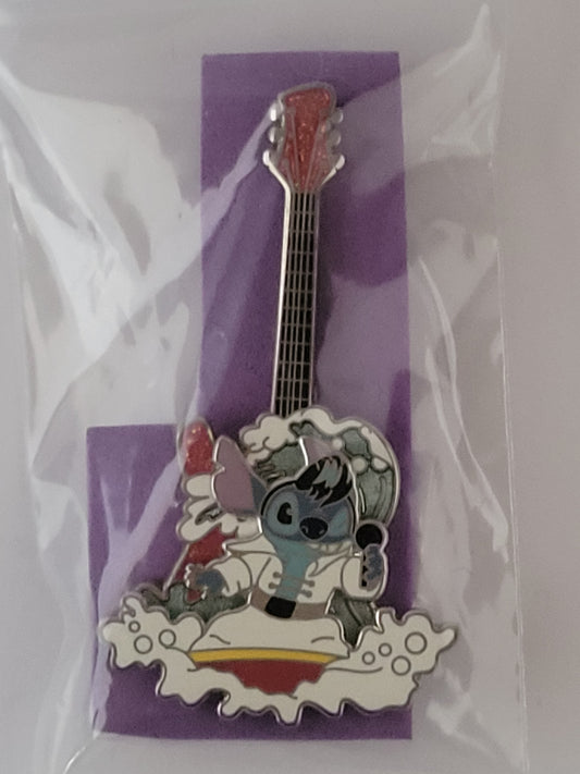 Disney Parks Pin - Guitar Series - Stitch as Elvis