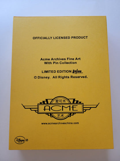 HKDL Disney Pin - ACME HotArt - Letting Go Elsa from Frozen LE 100 Jumbo #80