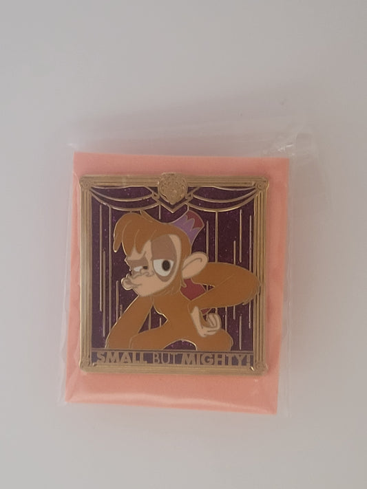 WDW Disney Pin - Small But Mighty - Abu from Aladdin LR