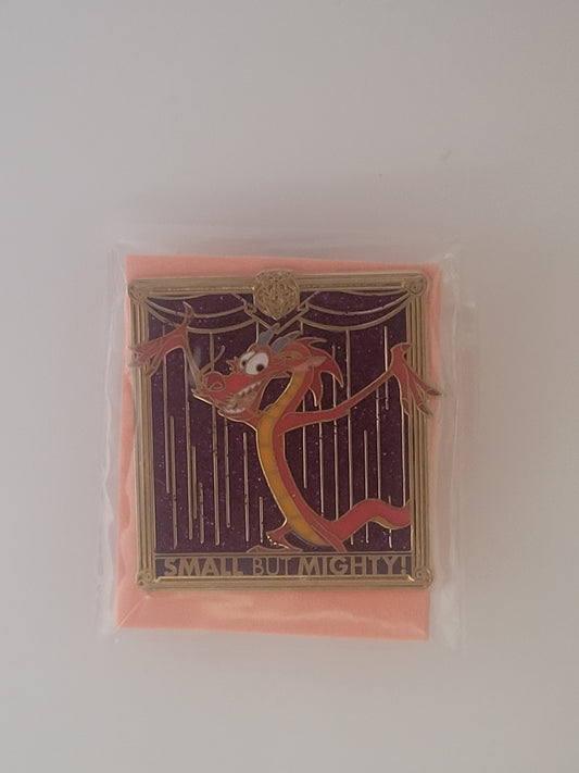 WDW Disney Pin - Small But Mighty - Mushu from Mulan LR