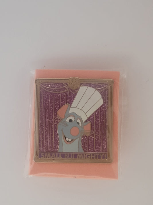 WDW Disney Pin - Small But Mighty - Remy from Ratatouille LE 250 CHASER
