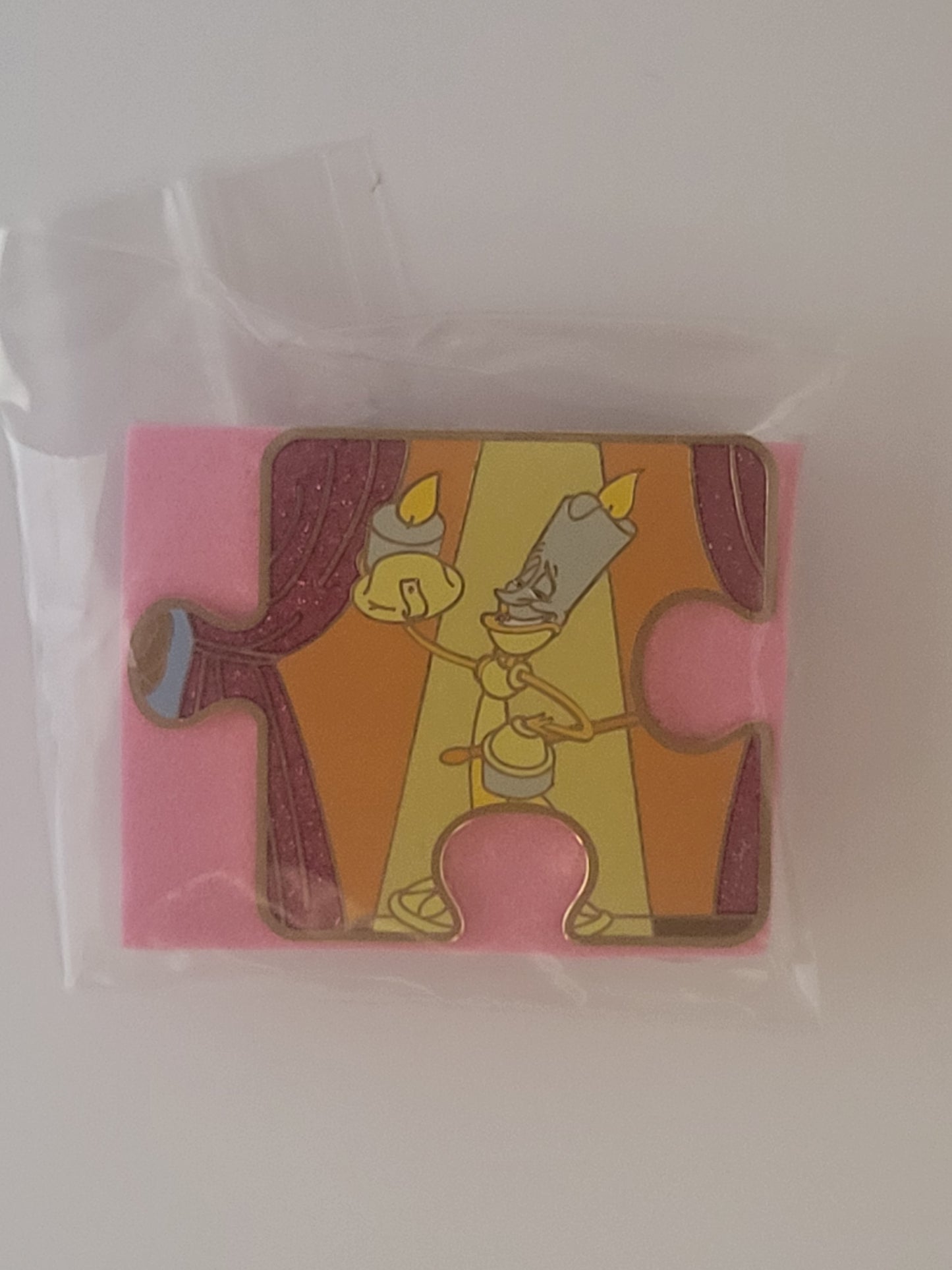Parks Disney Pin - Character Connection - Beauty and the Beast - Lumiere LE 900
