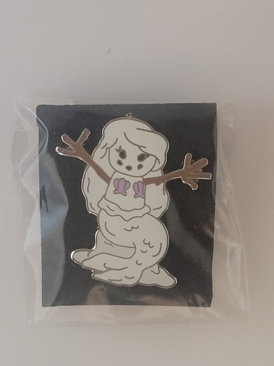 Parks Disney Pin - Snowman Holiday Mystery - Ariel from The Little Mermaid