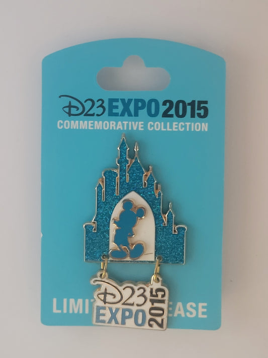 D23 Expo 2015 Disney Pin - Event Logo - Mickey