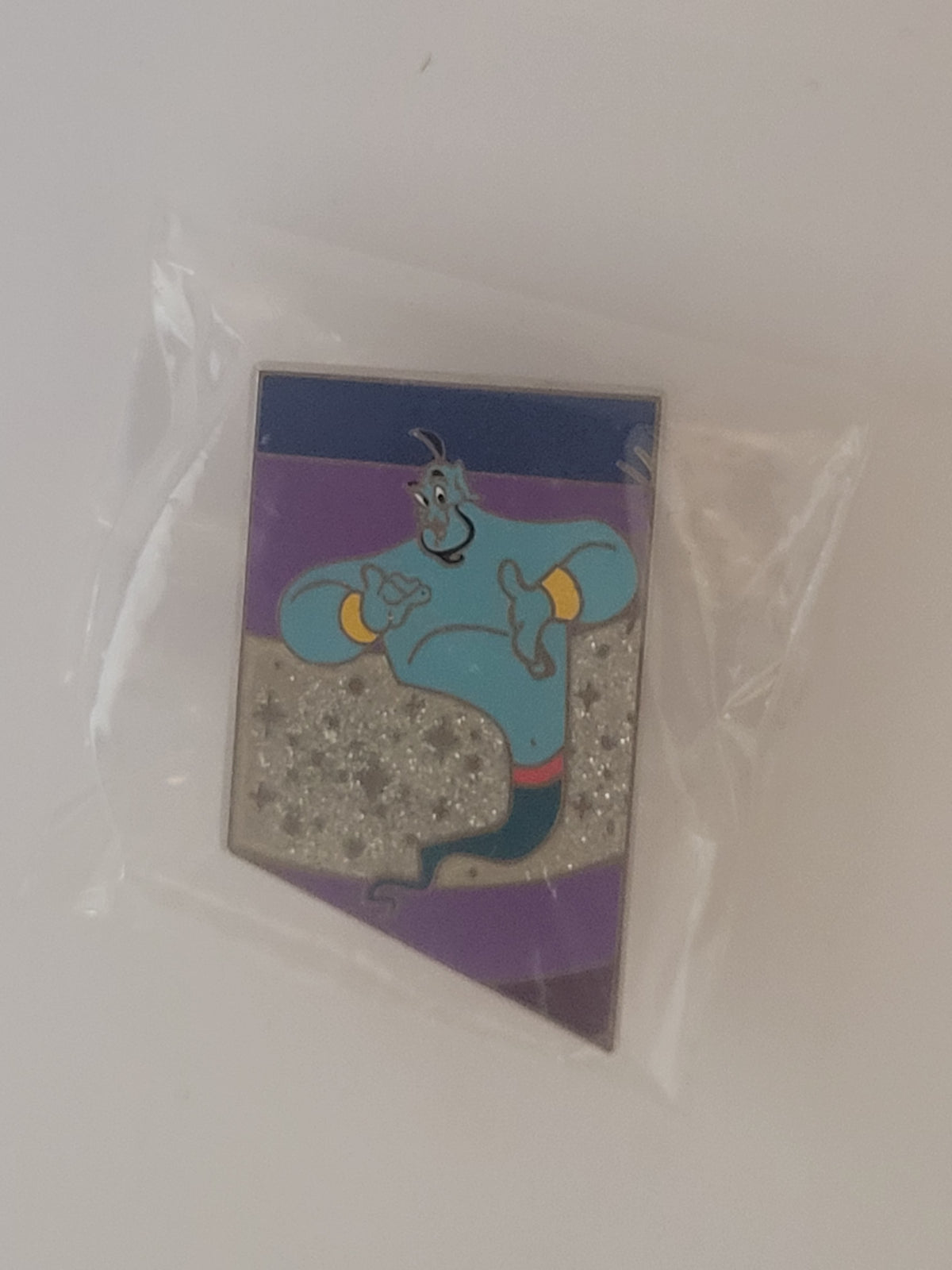 DLR Disney Pin - 60th Diamond Celebration - Puzzle - Genie from Aladdin LE 550