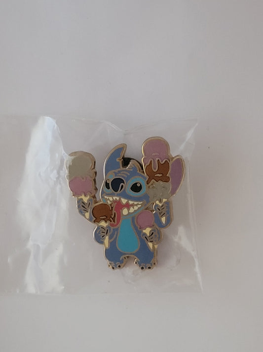 DSSH - Pin Trader's Delight PTD - Lilo and Stitch - Stitch with four ice cream cones LE 300