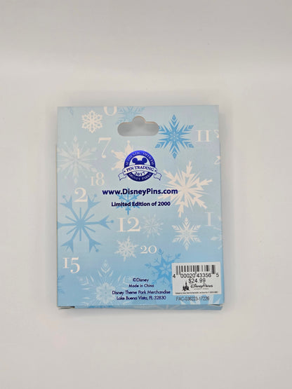 Parks Disney Pin 2017 - Days 'til Christmas Countdown - Olaf Jumbo LE 2000