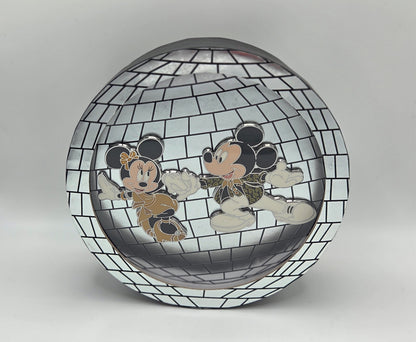 D23 Expo 2019 Disney Pin - WDI Minnie Mouse and Mickey Mouse Disco Dancing LE 300