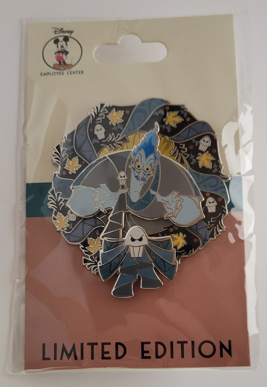 DEC Disney Pin - Halloween Wreath Villain - Hades from Hercules LE 400
