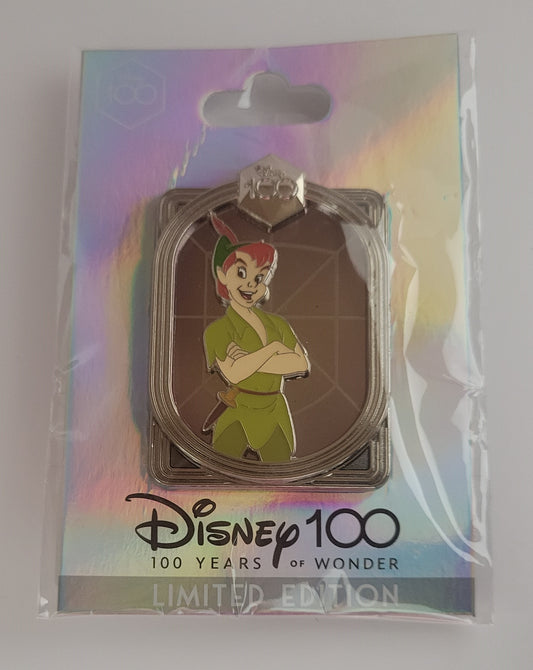 DEC Disney Pin - Celebrating 100 Years of Wonder - Peter Pan LE 400