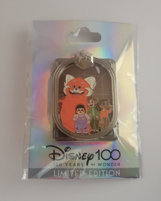 DEC Disney Pin - Celebrating 100 Years of Wonder - Panda Mei and Friends from Turning Red LE 400