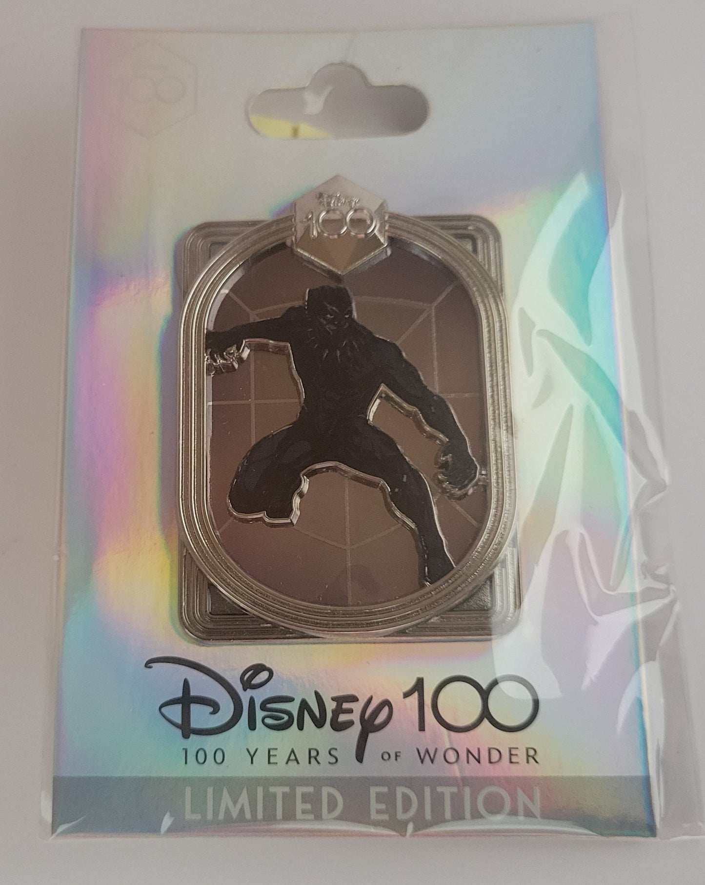 DEC Disney Pin - Celebrating 100 Years of Wonder - Black Panther LE 400 - Marvel