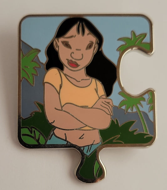 Disney Parks Pin - Character Connection Lilo & Stitch - Nani LE 900