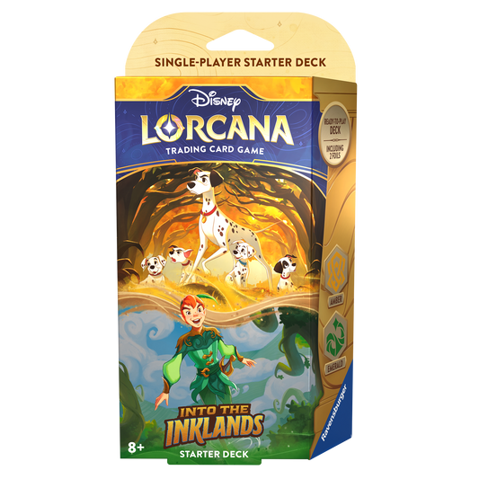 Disney Lorcana: Into the Inklands Starter Deck (Amber & Emerald)