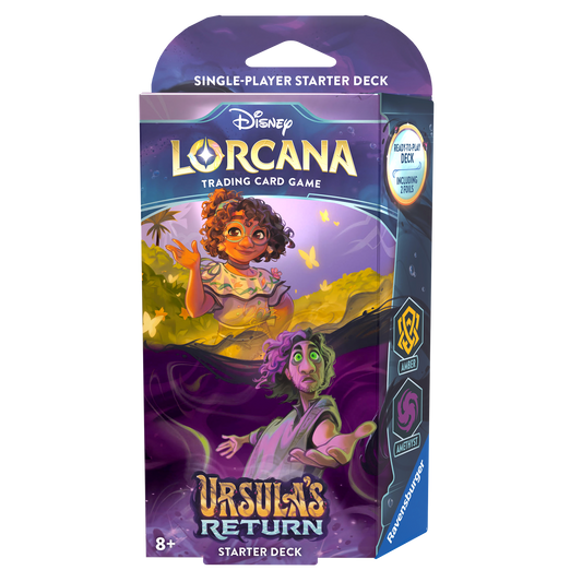 Disney Lorcana: Ursula's Return Starter Deck (Amber & Amethyst)