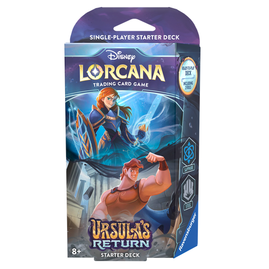 Disney Lorcana: Ursula's Return Starter Deck (Sapphire & Steel)