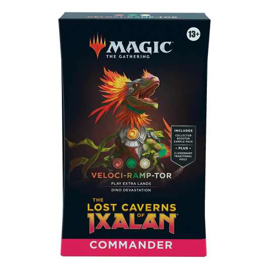 The Lost Caverns of Ixalan Commander Deck - Veloci-Ramp-Tor