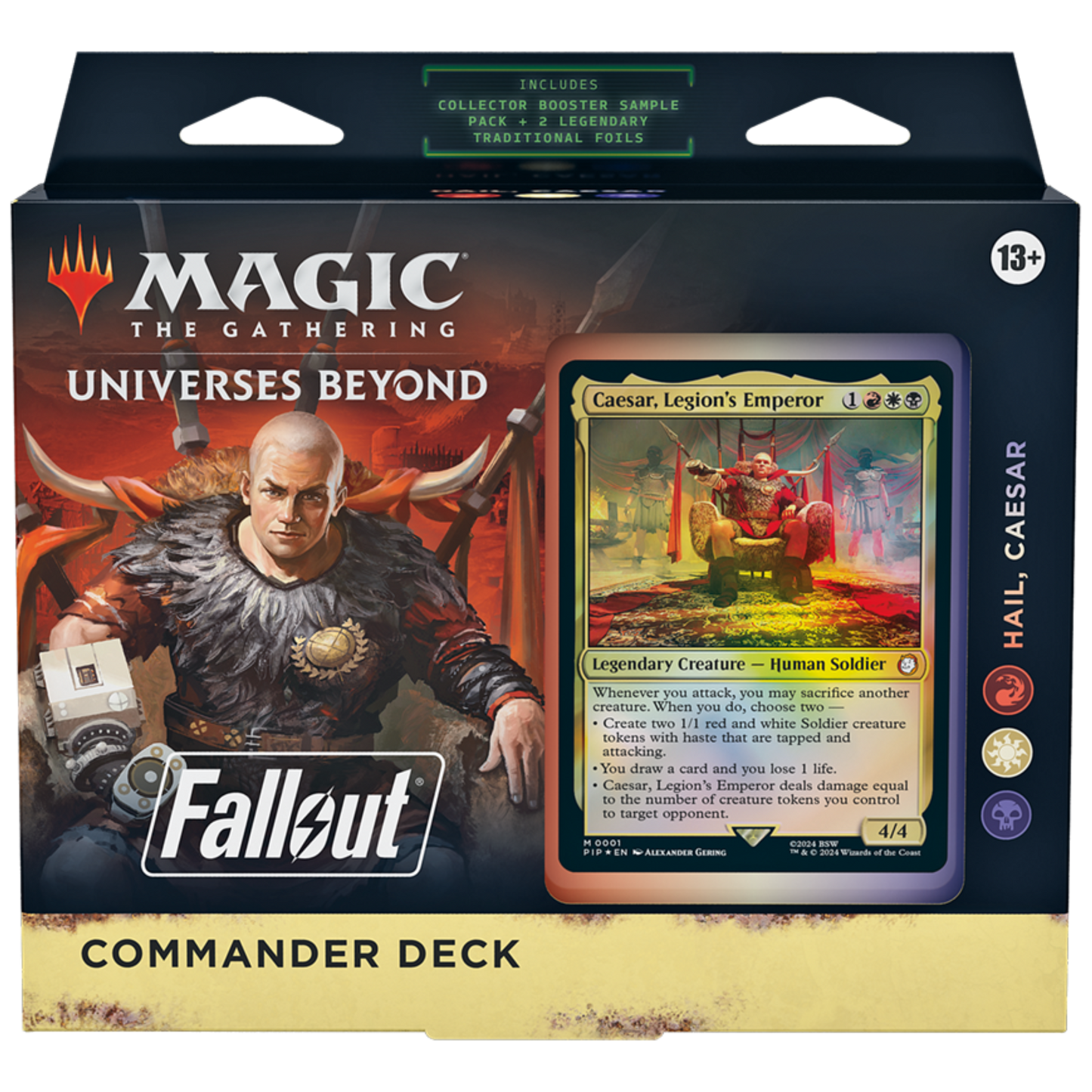 Universes Beyond: Fallout Commander Deck - Hail, Caesar