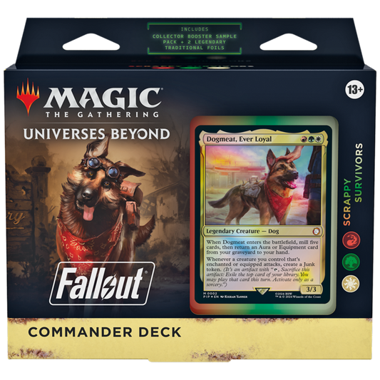 Universes Beyond: Fallout Commander Deck - Scrappy Survivors